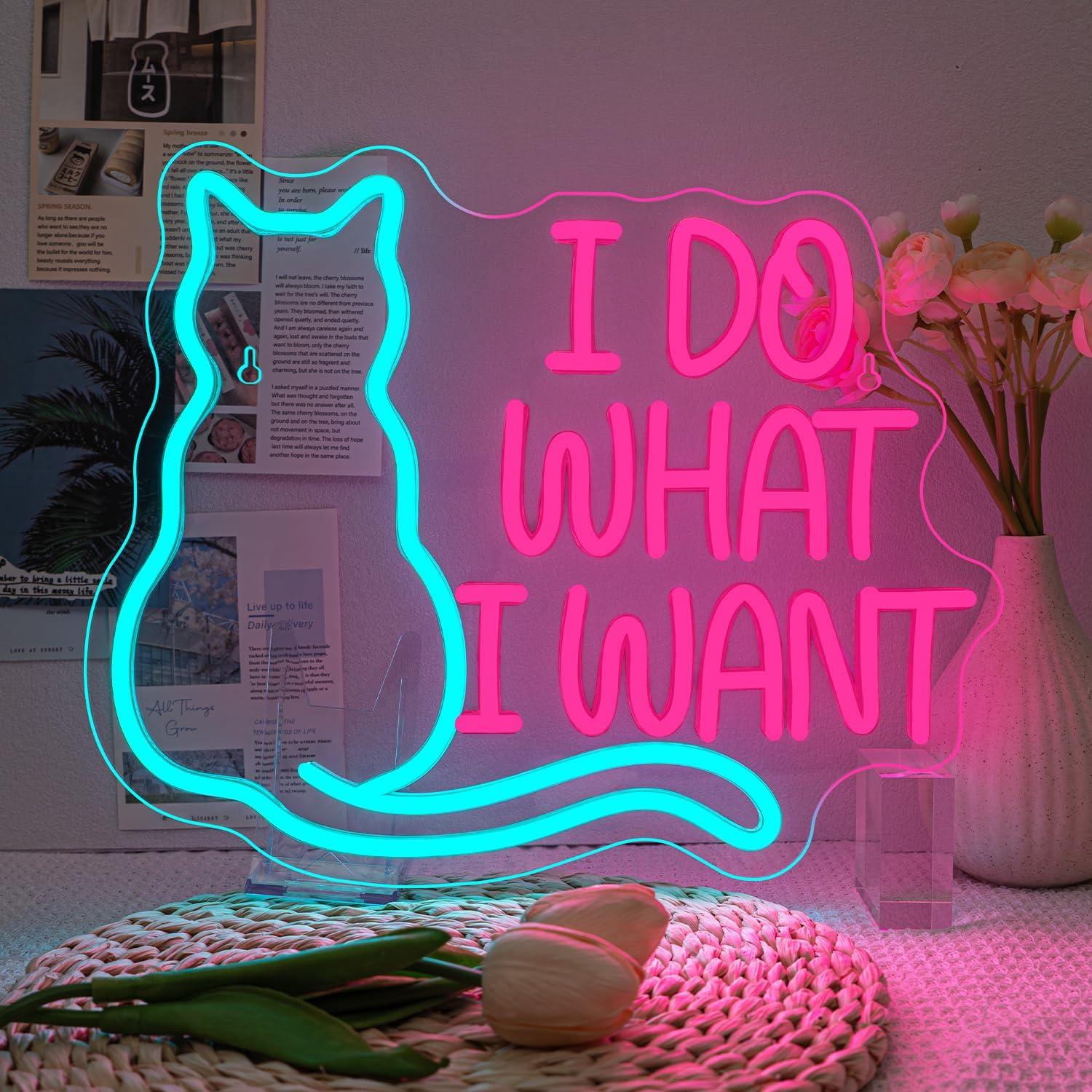 Cat Neon Sign USB Dimmable LED - Gaming Accessories Shop ulasan dan harga