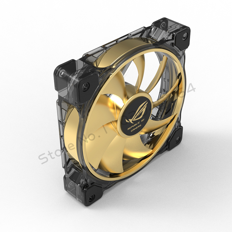 Computer Case Fan Logo Sticker - Gaming Accessories For Room ulasan dan harga